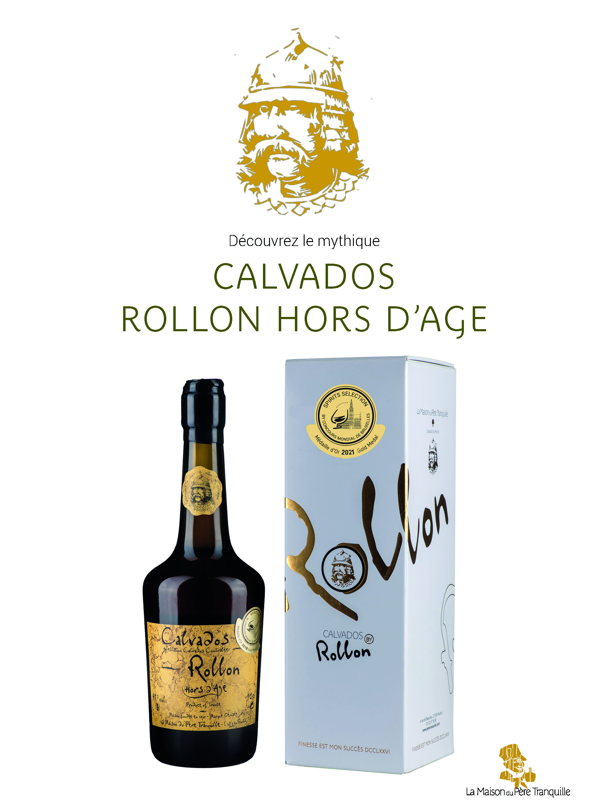 Calvados Rollon Médaillé d'Or